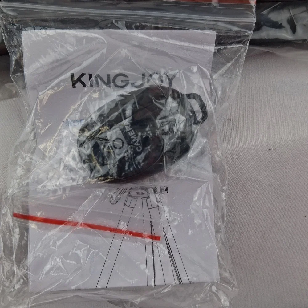 Kingjoy VT-831HBS Professional Camera Tripod w/ Carry Bag and Remote NEW IN BOX